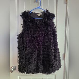 John Paul Richard Fringe Boho Vest Sz XL